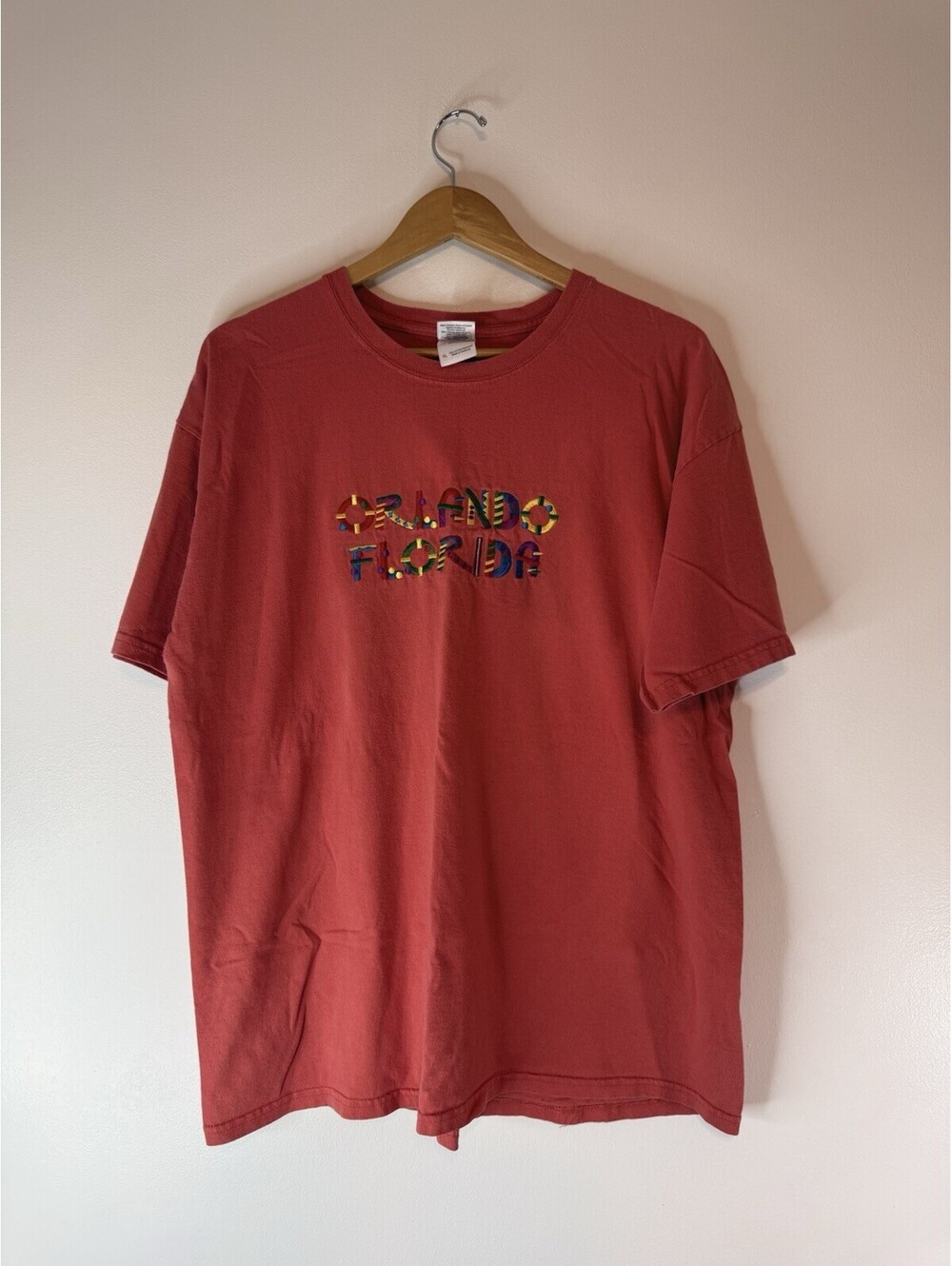 Orlando Florida Men's XL Embroidered T-Shirt Size XL